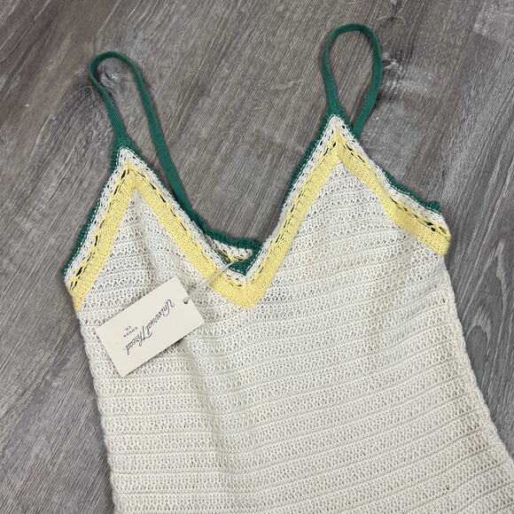 Universal Thread Women's Cream Striped Sweater Tank Dress - Size XXL - NWT - Picture 3 of 7